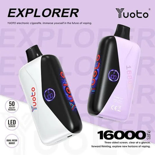 Energy Drink Ice - Yuoto Explorer - 16,000 Puffs