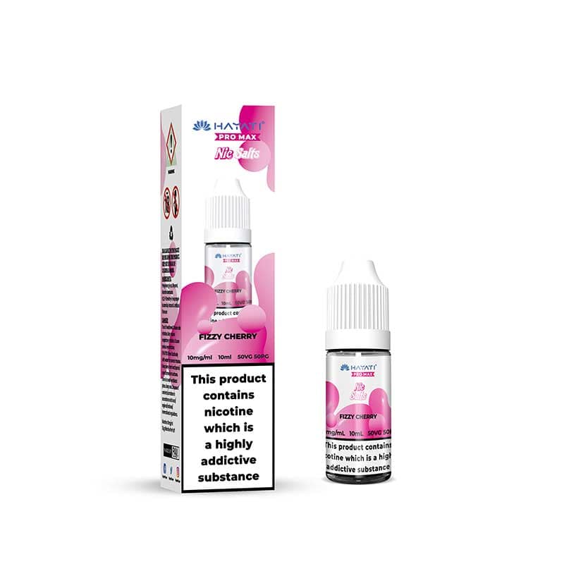 Hayati Pro Max Fizzy Cherry Nic Salt E-Liquid 10ml