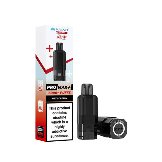 Hayati Pro Max Plus Fizzy Cherry Prefilled Pod + Refill