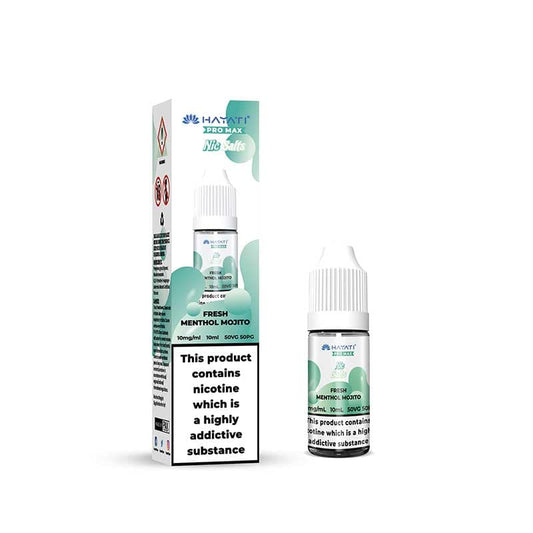 Hayati Pro Max Fresh Menthol Mojito Nic Salt E-Liquid 10ml