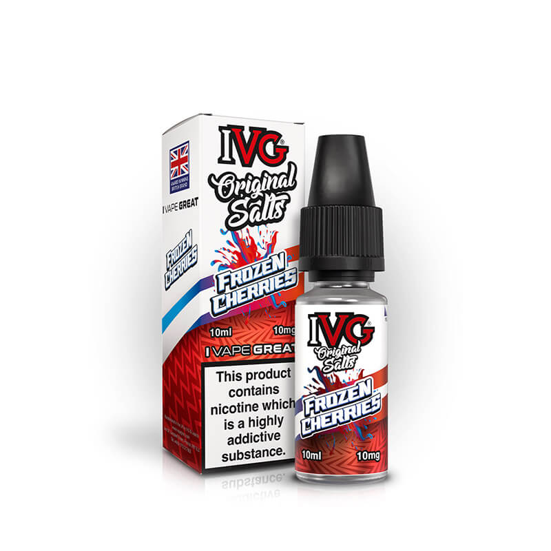 IVG Original Salts Frozen Cherries 10ml E-Liquid