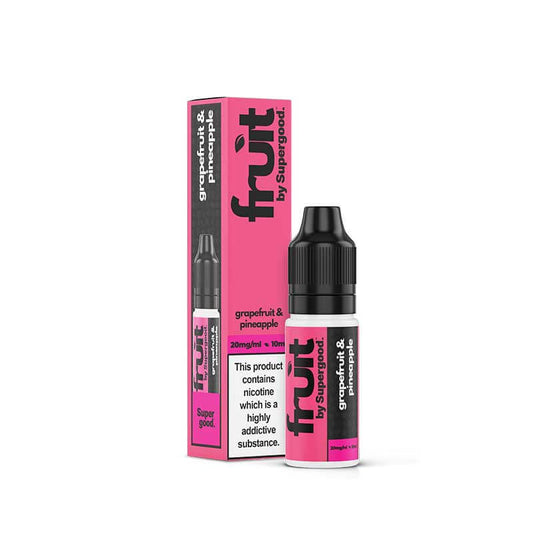Fruit by Supergood  Grapefruit & Pineapple 10ml Nic Salts E-Liquid