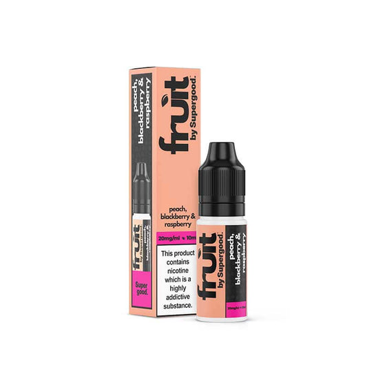 Fruit by Supergood  Peach Blackberry & Raspberry 10ml Nic Salts E-Liquid
