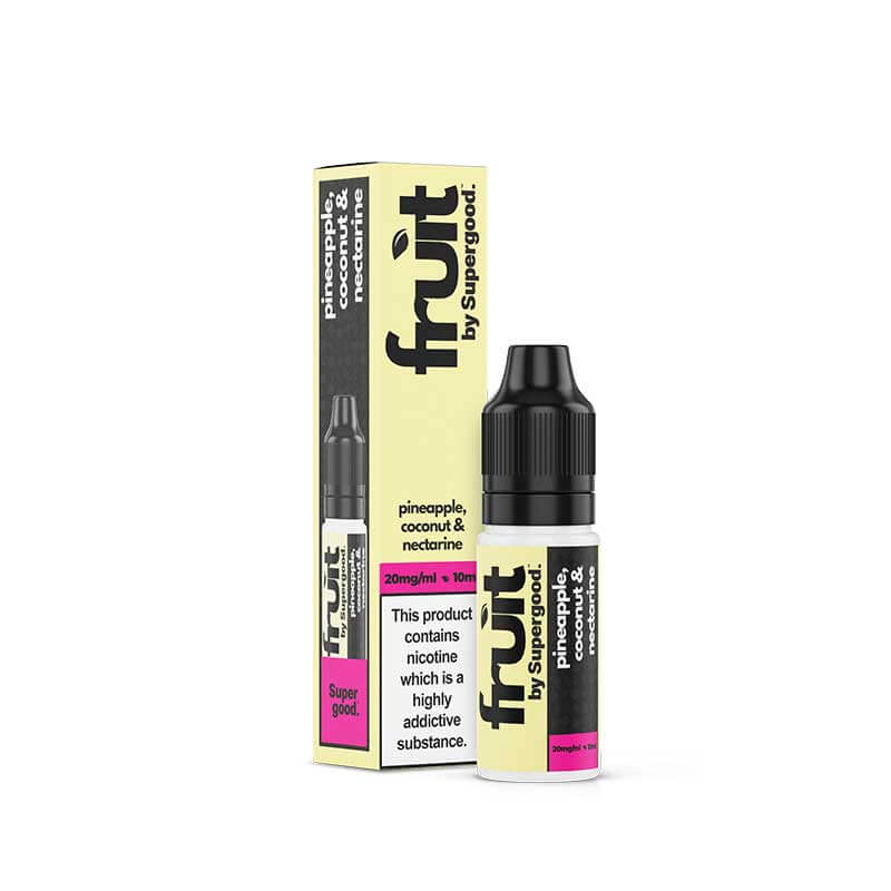Fruit by Supergood  Pineapple Coconut & Nectarine 10ml Nic Salts E-Liquid