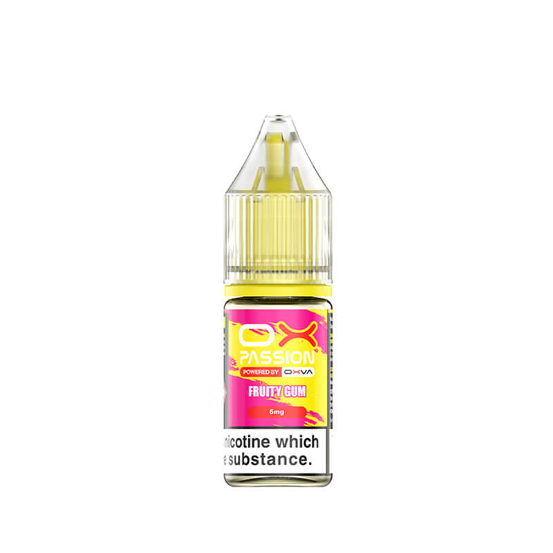Ox Passion Fruity Gum Nic Salts E-Liquid 10ml