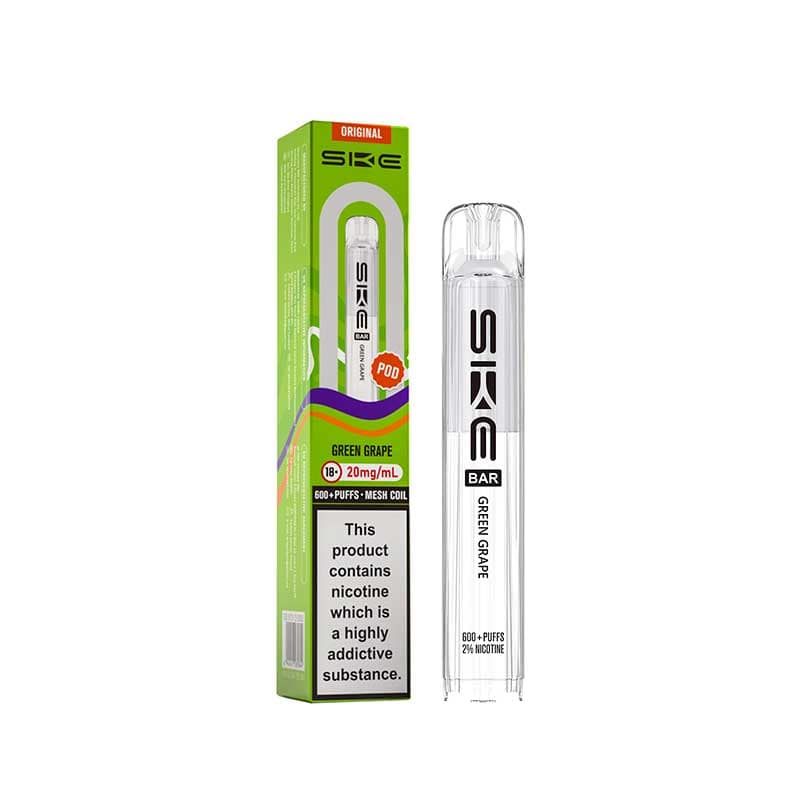 SKE Bar Green Grape Prefilled Vape Pod