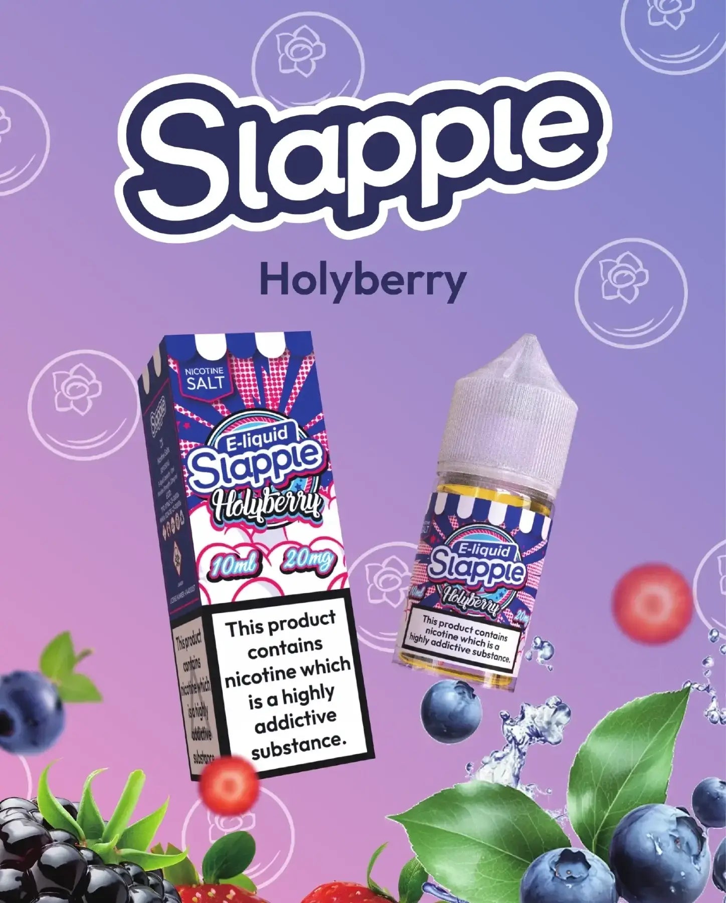 Holyberry Slappel Nic Salt 30ML (30MG/50MG) | Vape Billiorsonn
