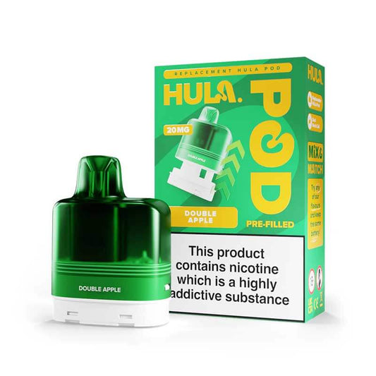 Hula 7000 Double Apple Prefilled Vape Pod + Refill