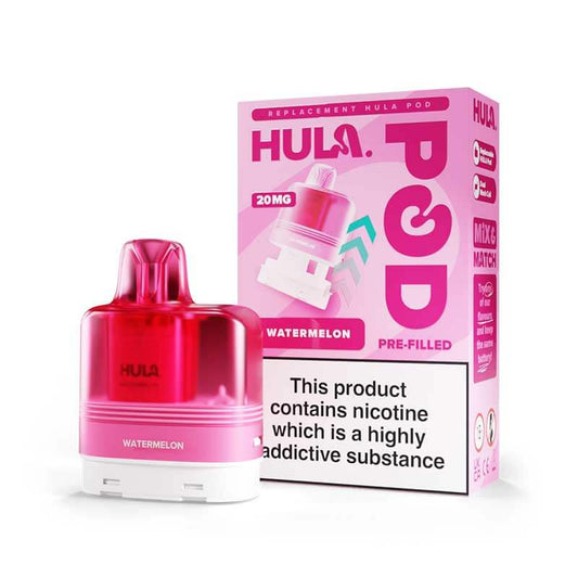 Hula 7000 Watermelon Prefilled Vape Pod + Refill