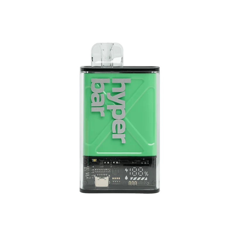 Hyper Bar Ultra 12000 Puffs | 50mg Nic Disposable | Type C Rechargeable | Smart Display