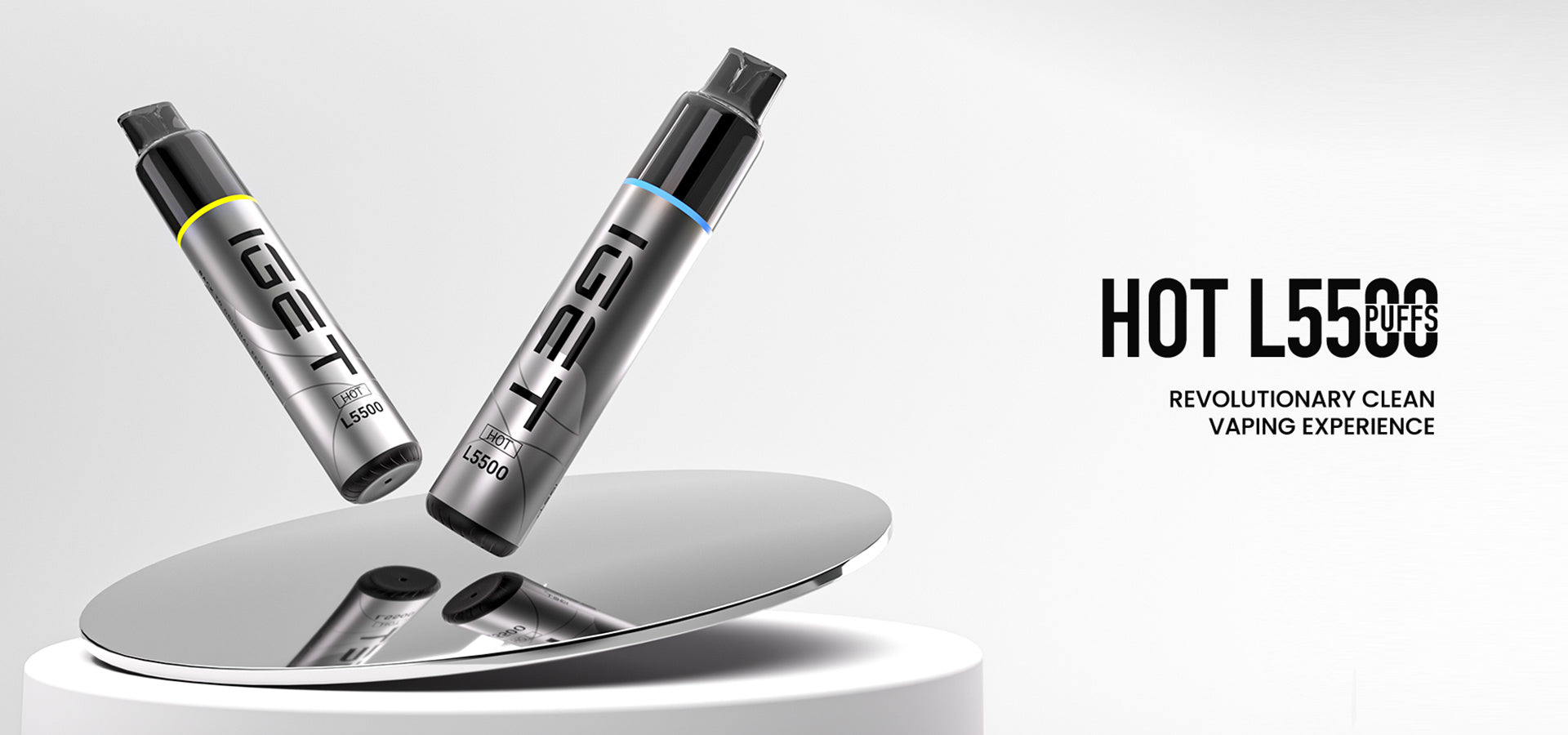 IGET HOT 5500 Puffs | 50mg Nic Disposable | Slim and Sleek Pen Style Design