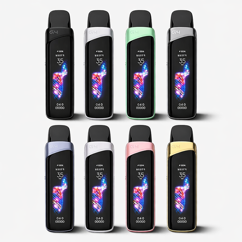 Uwell Caliburn G4 Pro Pod System Kit – 35W Touchscreen Vape with 1800mAh Battery, Adjustable Airflow & Mesh Coil Pods