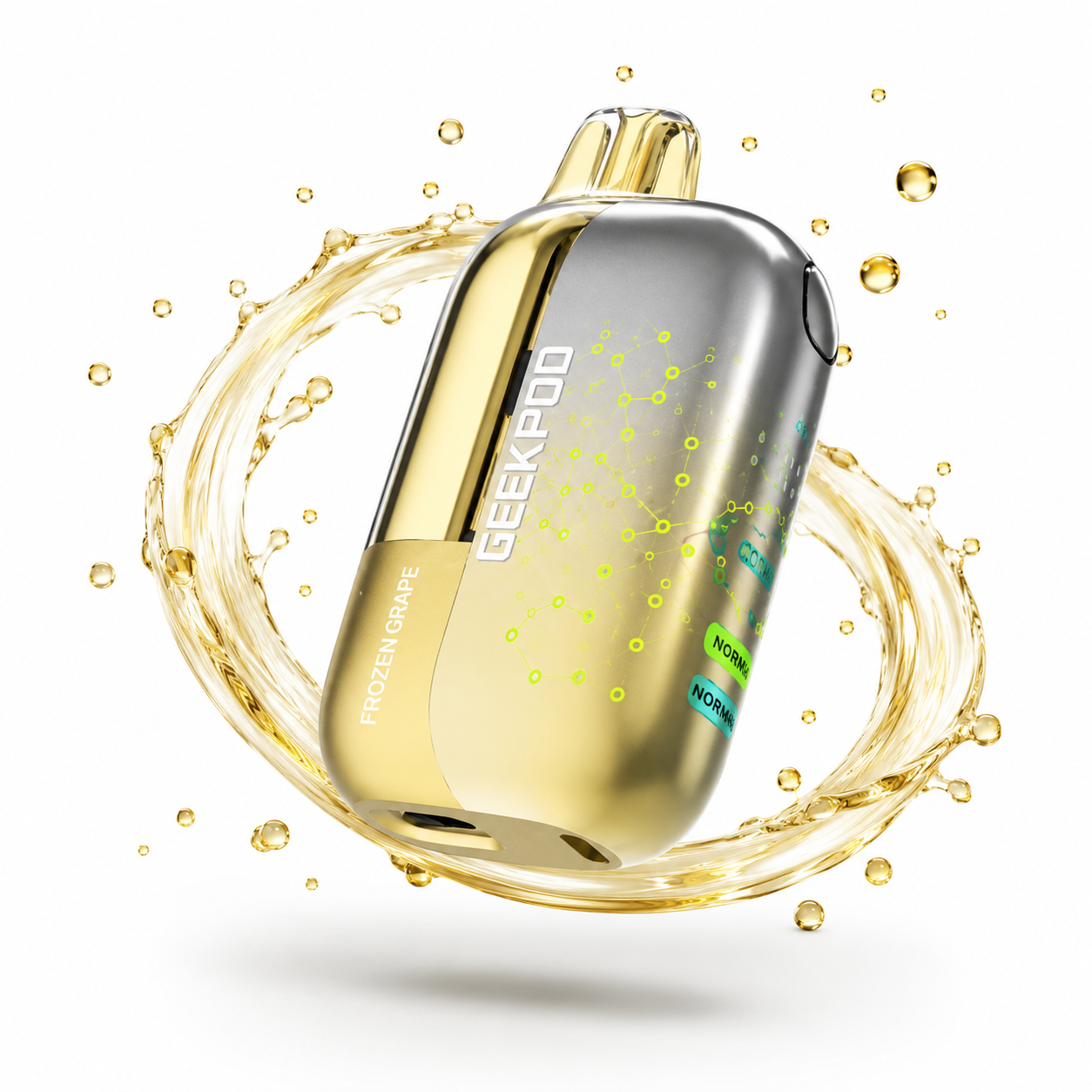 Olivebar Geekpod II US 80K Disposable Vape – 80,000 Puffs Rechargeable Vape with OLED Display, Dual Mesh Coil & Boost Mode