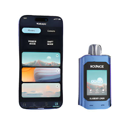 Kovince 20000 | 50mg Disposable | Bluetooth Enabled | Dedicated Mobile App | Inbuilt Speaker | Smart Display