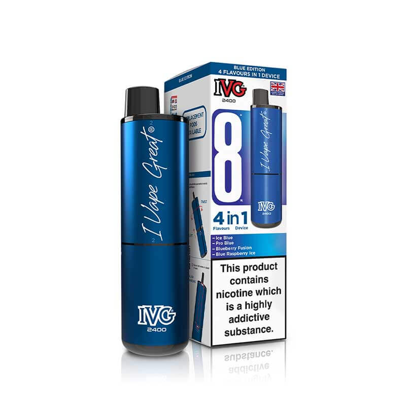 IVG 2400 4-in-1 Prefilled Pod Vape Kit