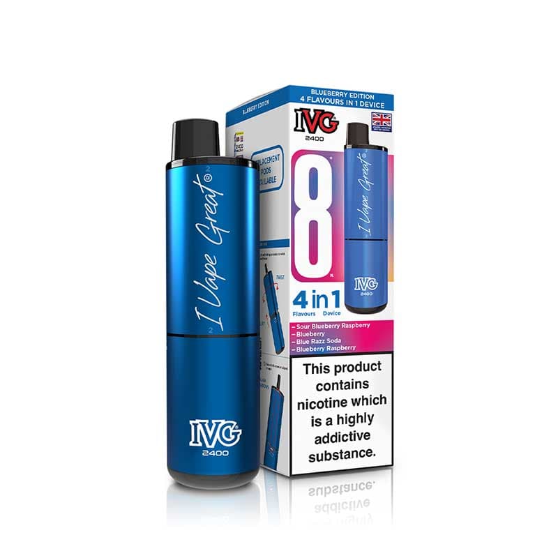 IVG 2400 4-in-1 Prefilled Pod Vape Kit