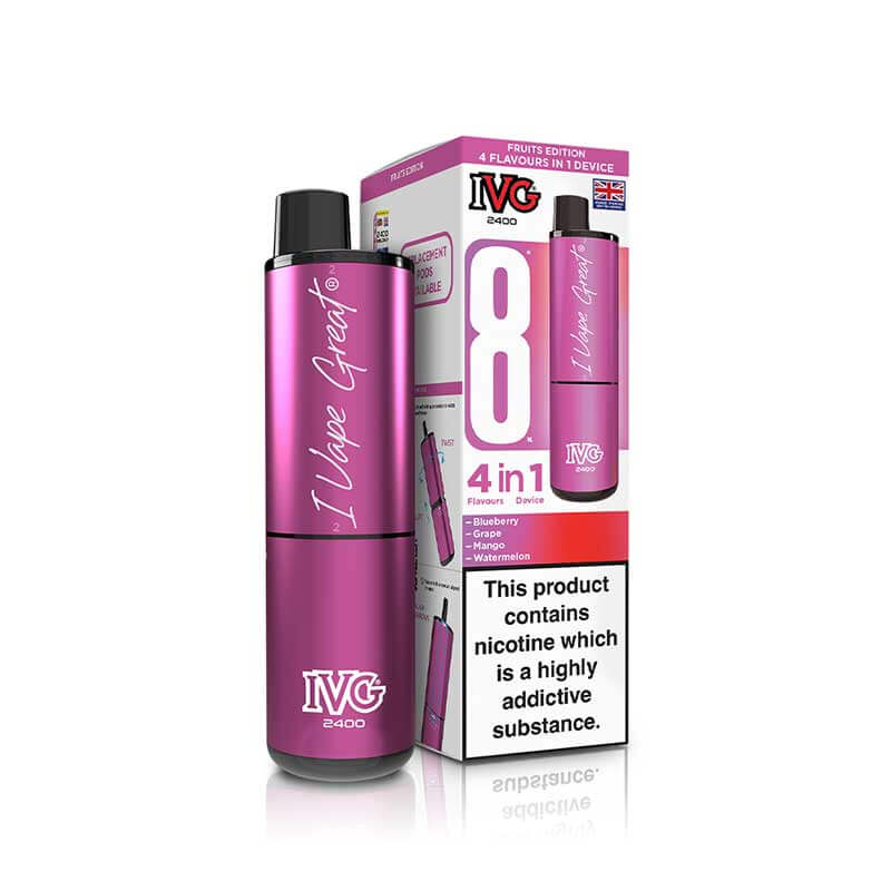 IVG 2400 4-in-1 Prefilled Pod Vape Kit