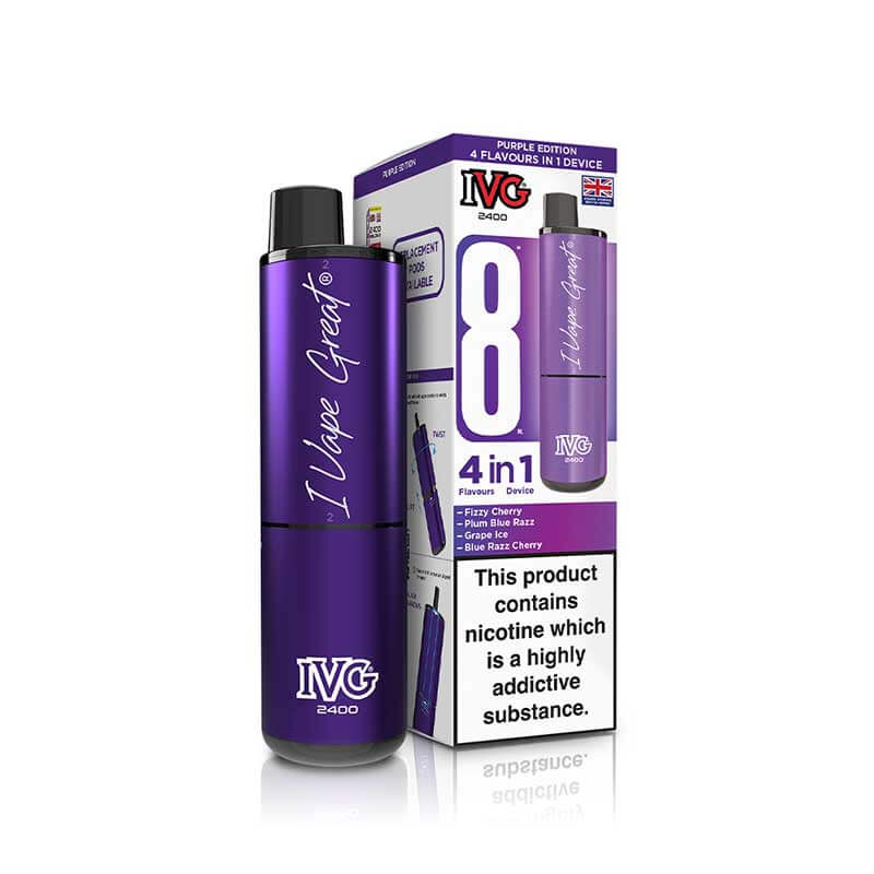 IVG 2400 4-in-1 Prefilled Pod Vape Kit