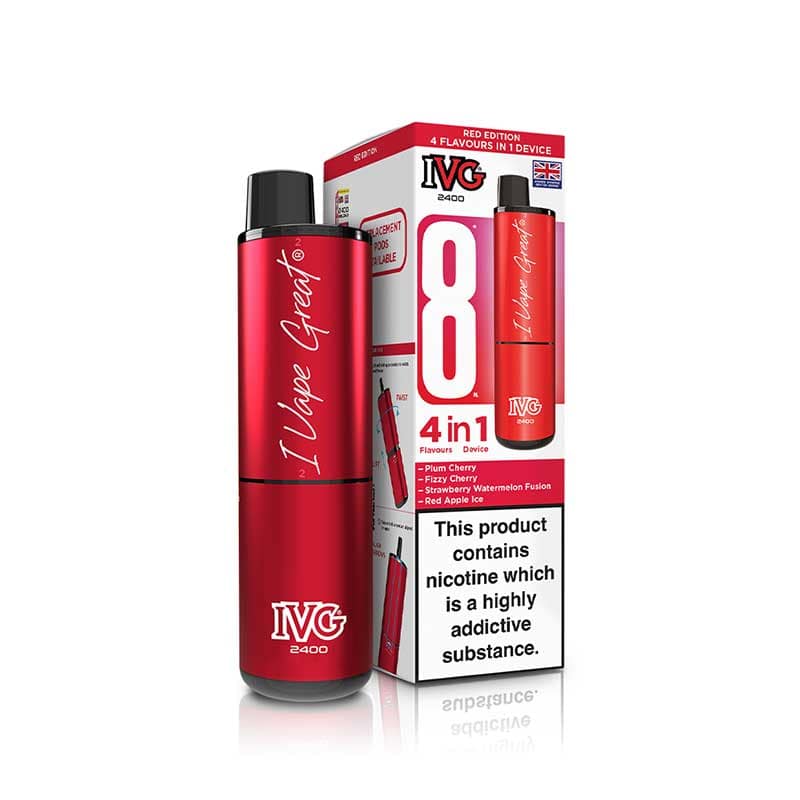 IVG 2400 4-in-1 Prefilled Pod Vape Kit