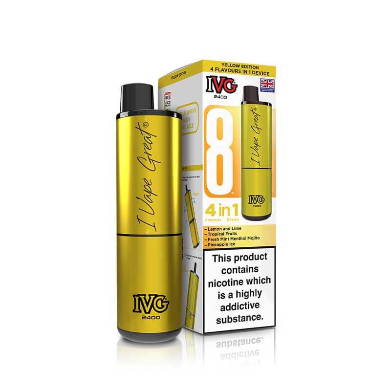IVG 2400 4-in-1 Prefilled Pod Vape Kit