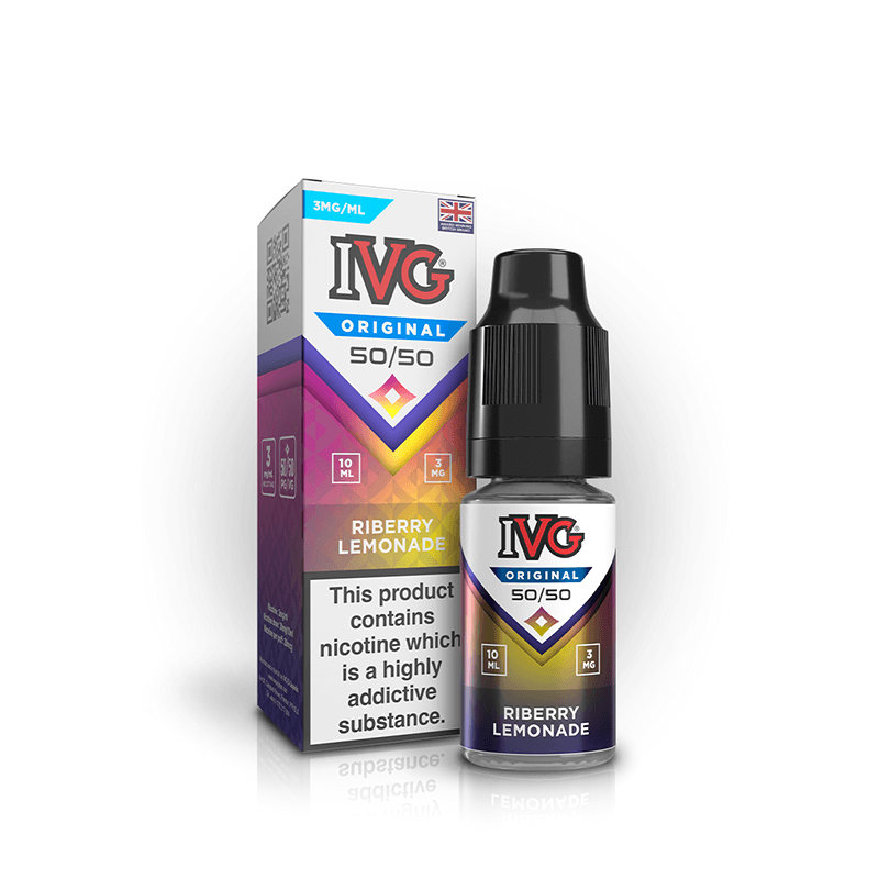 IVG  Riberry Lemonade E-Liquid 50/50