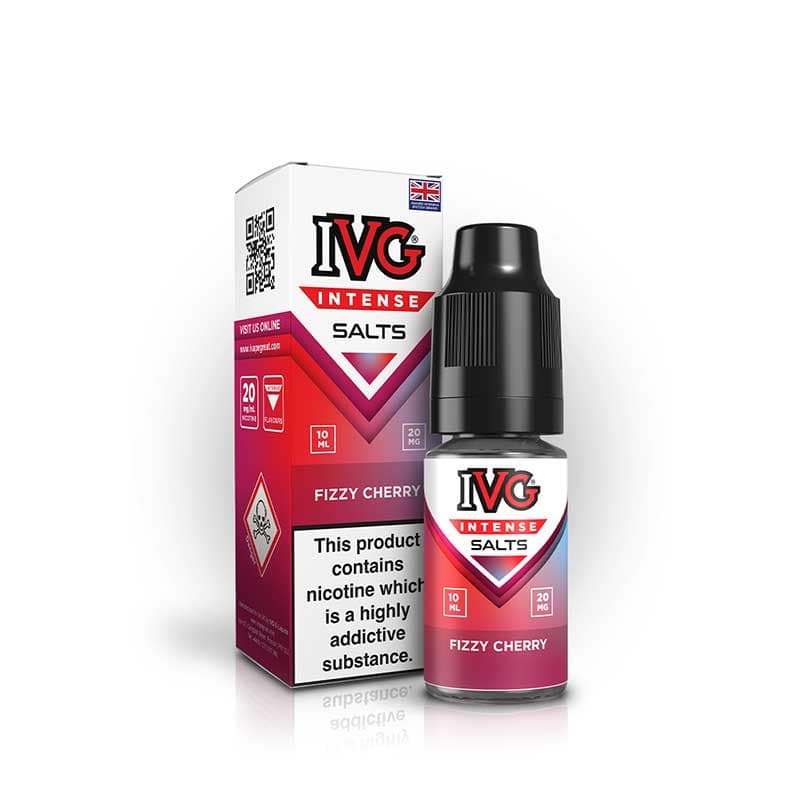 IVG Intense Salts Fizzy Cherry 10ml Nic Salts E-Liquid