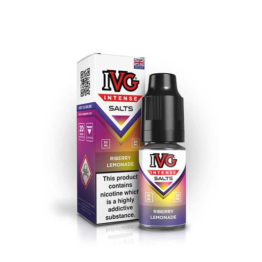 IVG Intense Salts Riberry Lemonade 10ml Nic Salts E-Liquid