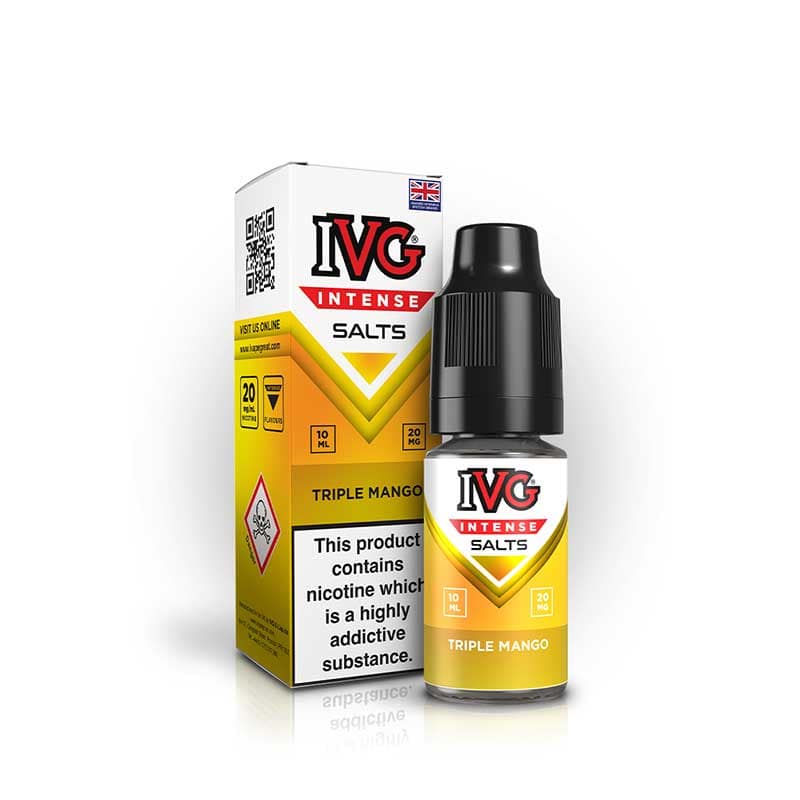 IVG Intense Salts Triple Mango 10ml Nic Salts E-Liquid