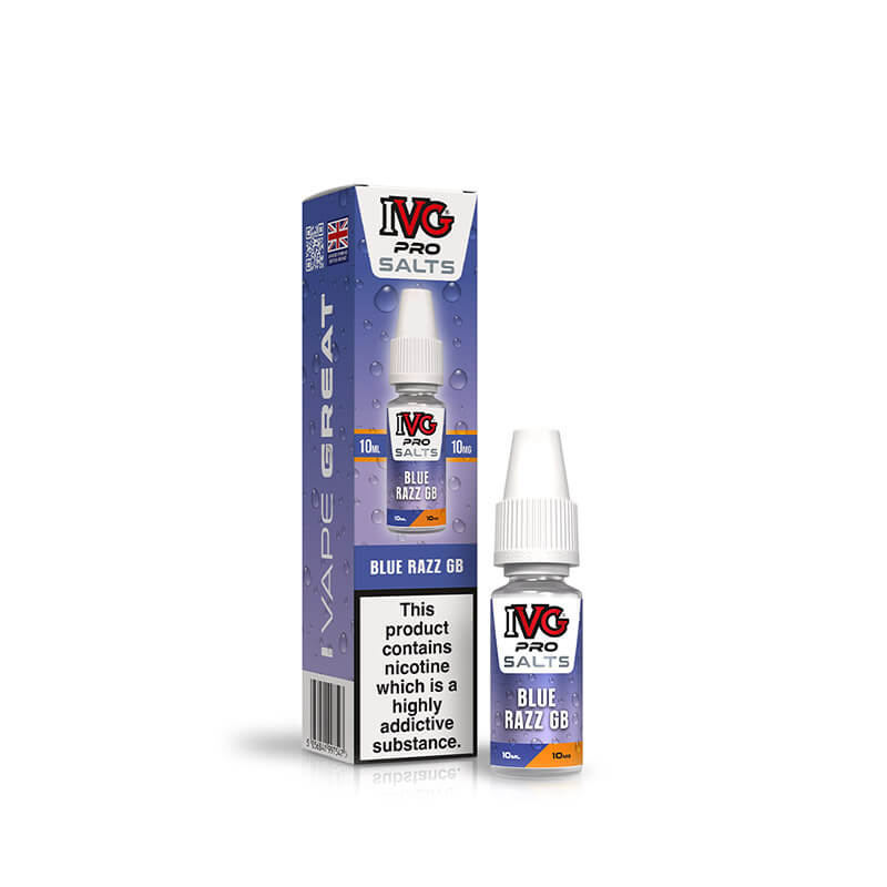IVG Pro Salts Blue Razz GB 10ml E-Liquid