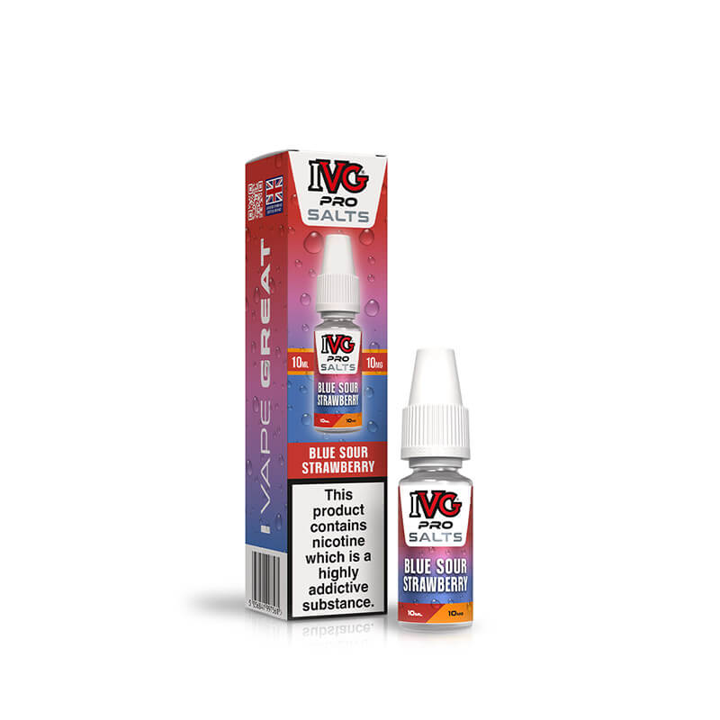 IVG Pro Salts Blue Sour Strawberry 10ml E-Liquid