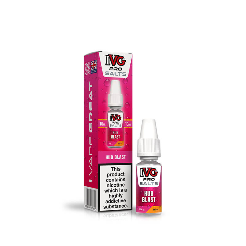 IVG Pro Salts Hub Blast 10ml E-Liquid