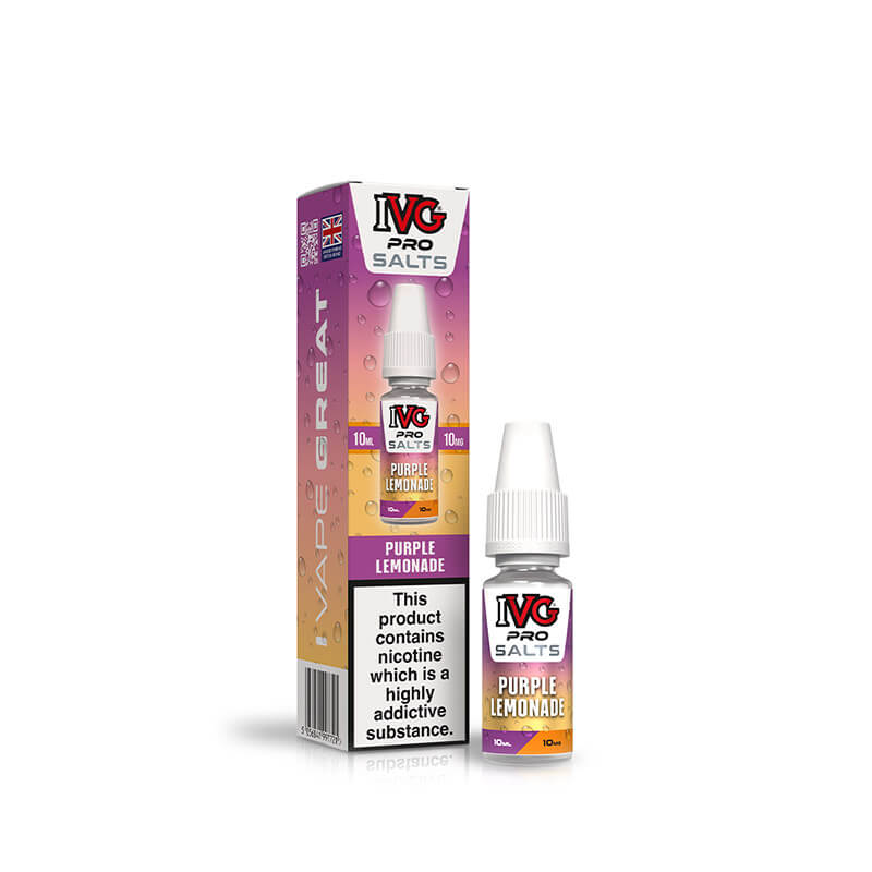 IVG Pro Salts Purple Lemonade 10ml E-Liquid