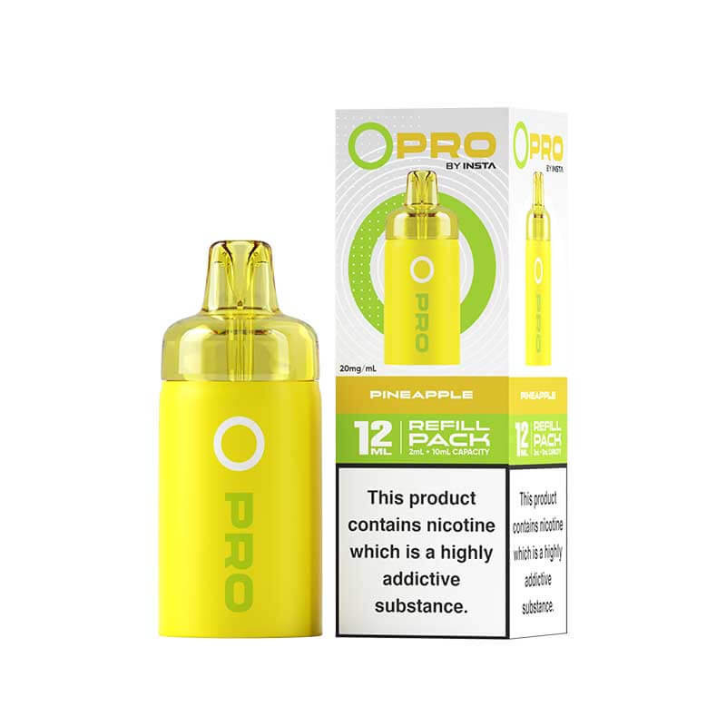 Insta O Pro Pineapple Prefilled Vape Pod + Refill