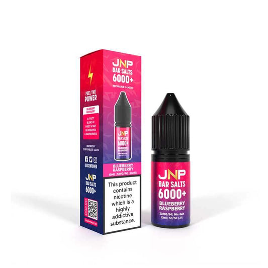 Juice N Power Bar Salts 6000+ Blueberry Raspberry 10ml E-Liquid
