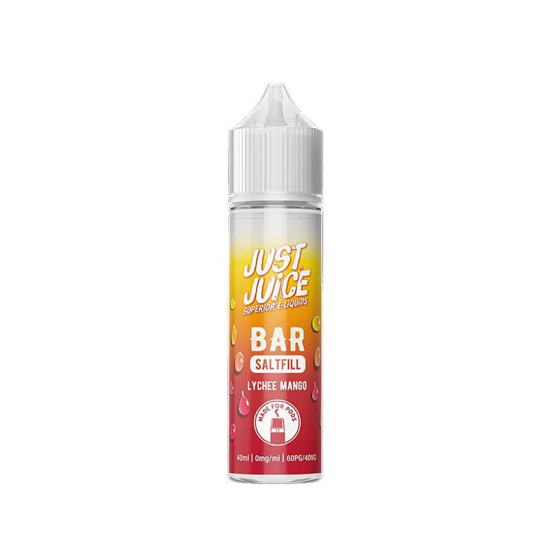 Just Juice  Bar Saltfill Lychee Mango Shortfill 40ml E-Liquid