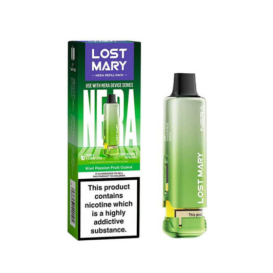 Lost Mary Nera15K Kiwi Passion Fruit Guava Prefilled Vape Pod