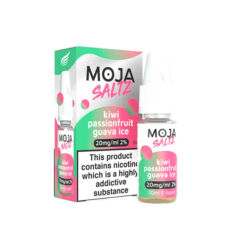 MOJA Saltz Kiwi Passion Guava 10ml Nic Salts E-Liquid