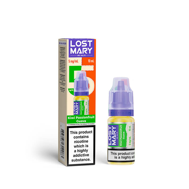 Lost Mary Kiwi Passionfruit Guava 10ml Nic Salts E-Liquid