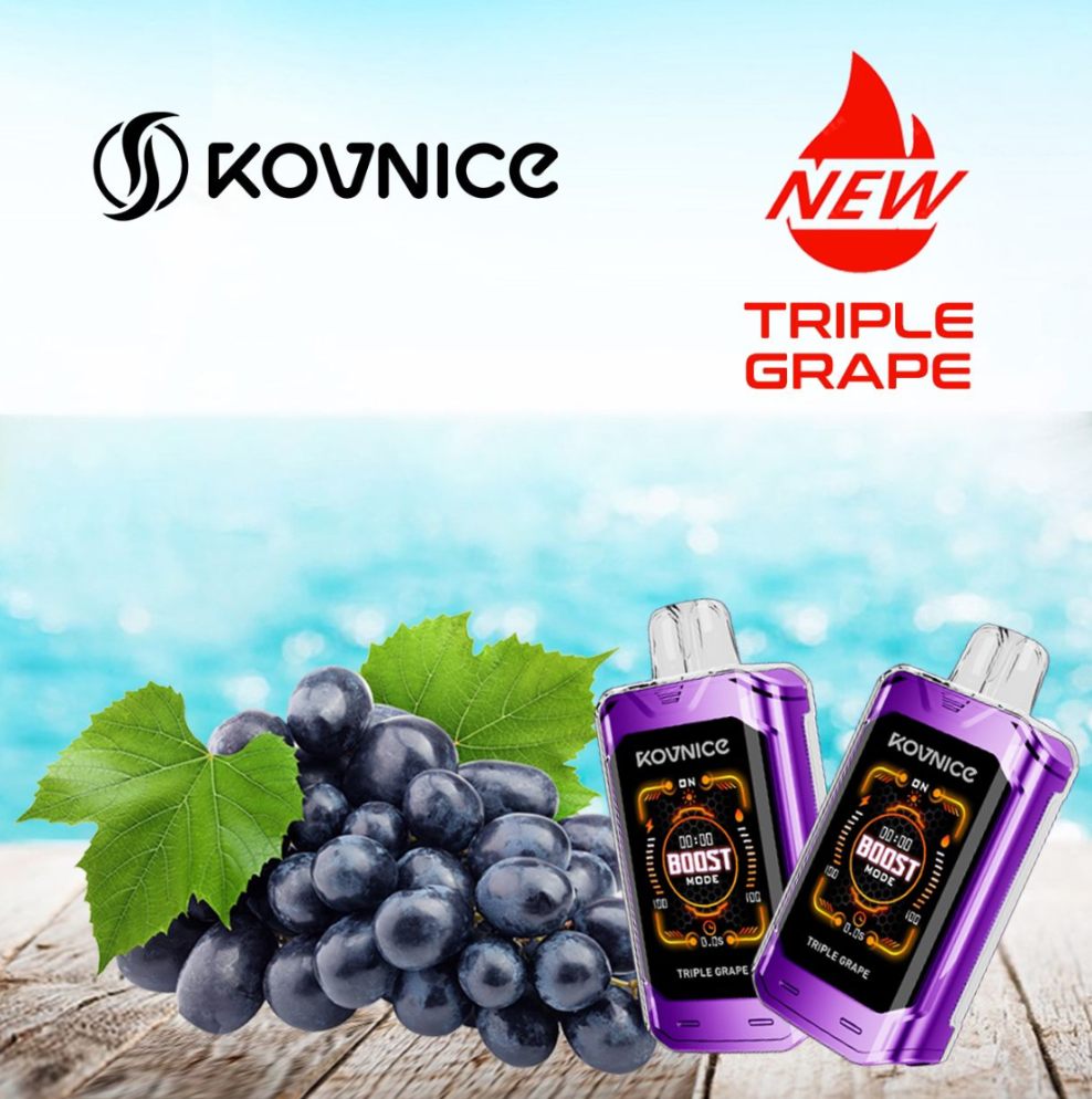 Kovnice Rush 20K Puffs - World First Smart HD Screen Vape Device