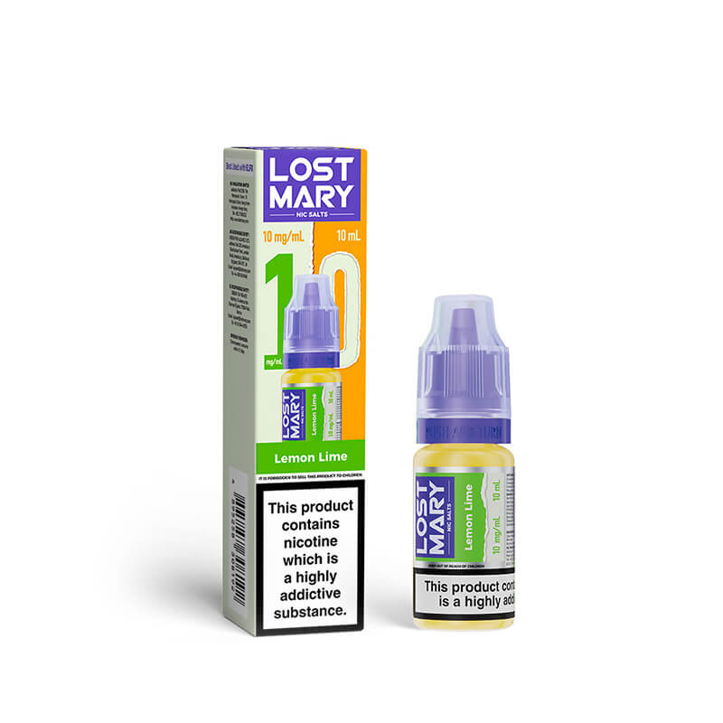 Lost Mary Lemon Lime 10ml Nic Salts E-Liquid