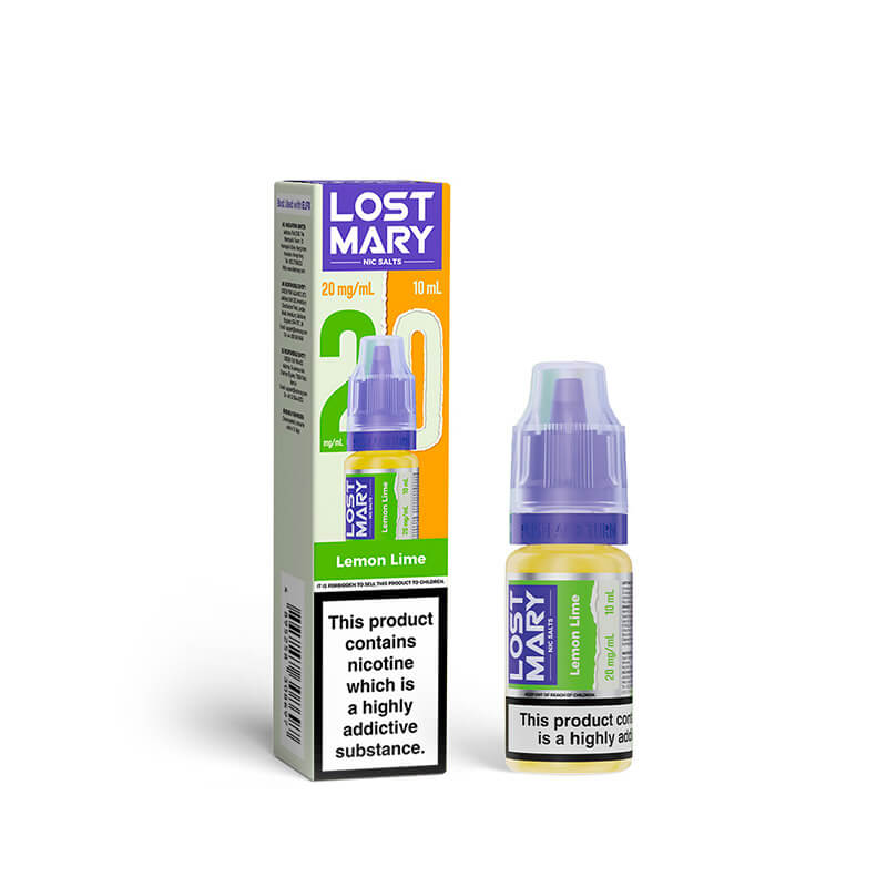 Lost Mary Lemon Lime 10ml Nic Salts E-Liquid