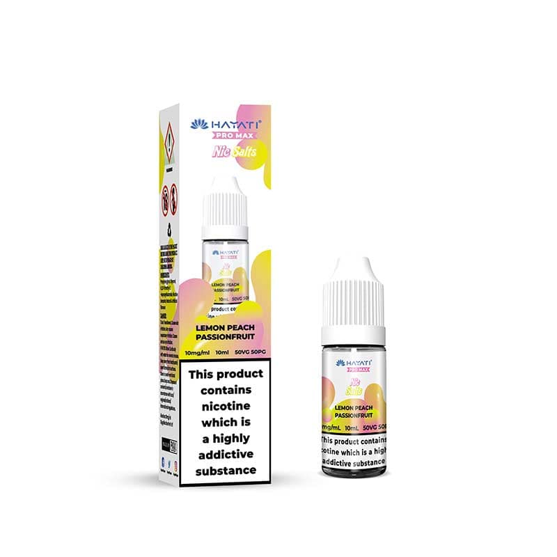 Hayati Pro Max Lemon Peach Passionfruit Nic Salt E-Liquid 10ml