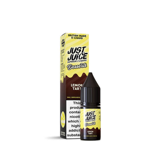 Just Juice Desserts Lemon Tart 10ml Nic Salt E-Liquid