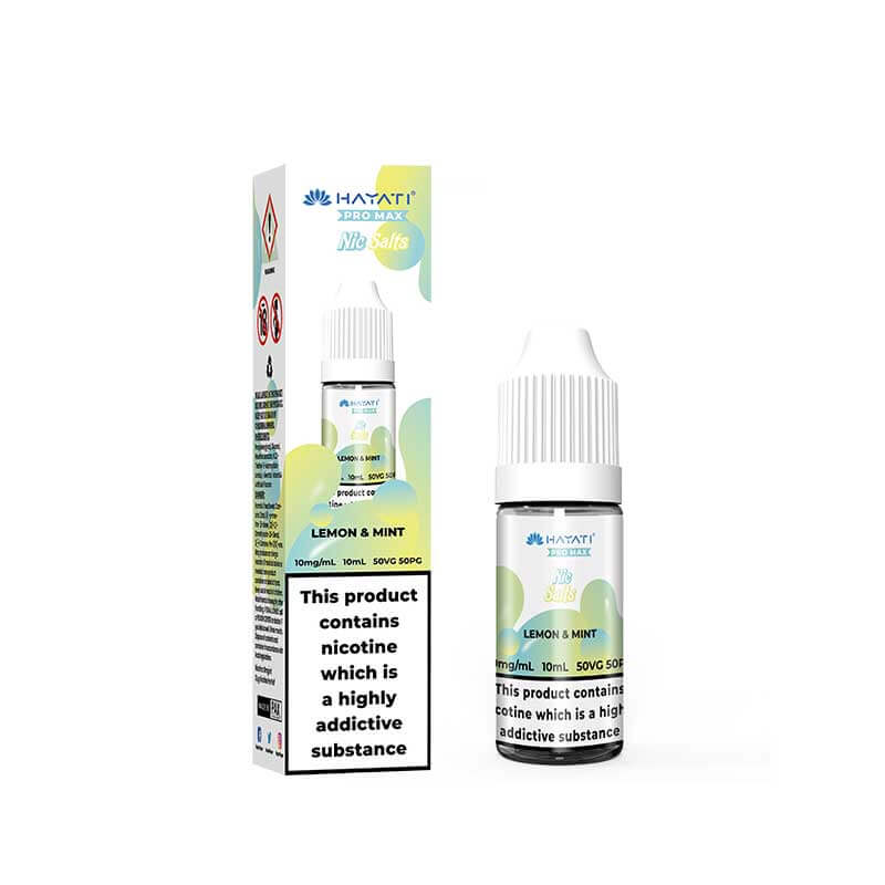 Hayati Pro Max Lemon & Mint Nic Salt E-Liquid 10ml