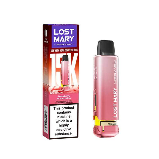 Lost Mary Nera15K Strawberry Watermelon Prefilled Vape Pods