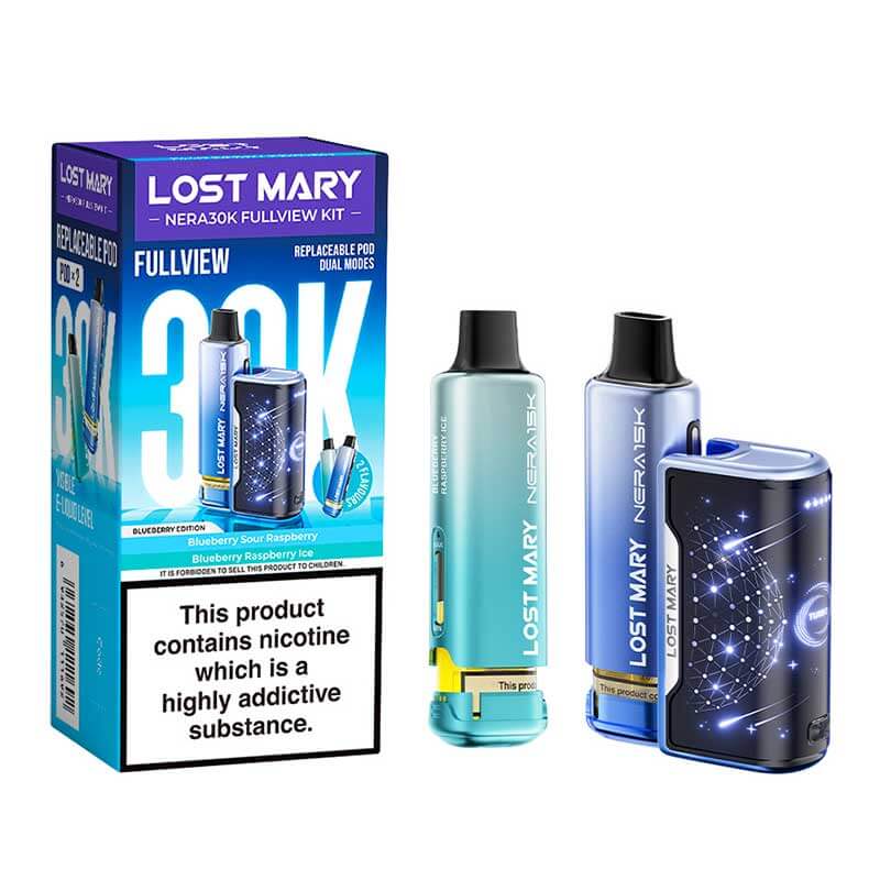 Lost Mary Nera30k Fullview Prefilled Pod Vape Kit