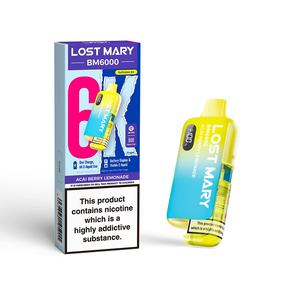 Lost Mary BM6000 Prefilled Pod Vape Kits