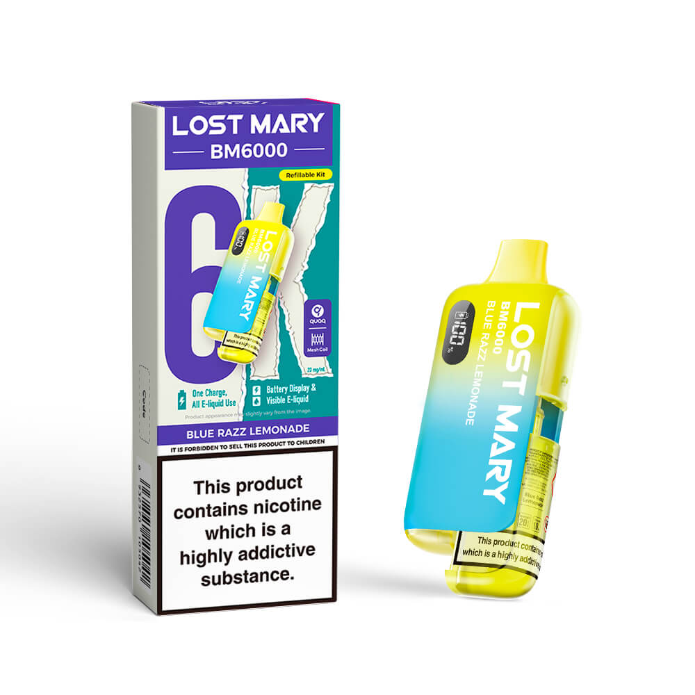 Lost Mary BM6000 Prefilled Pod Vape Kits