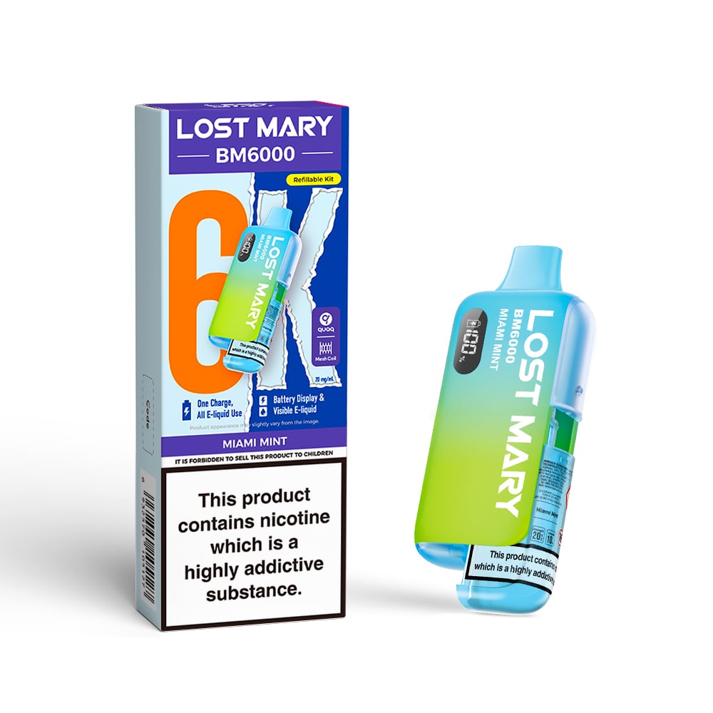 Lost Mary BM6000 Prefilled Pod Vape Kits