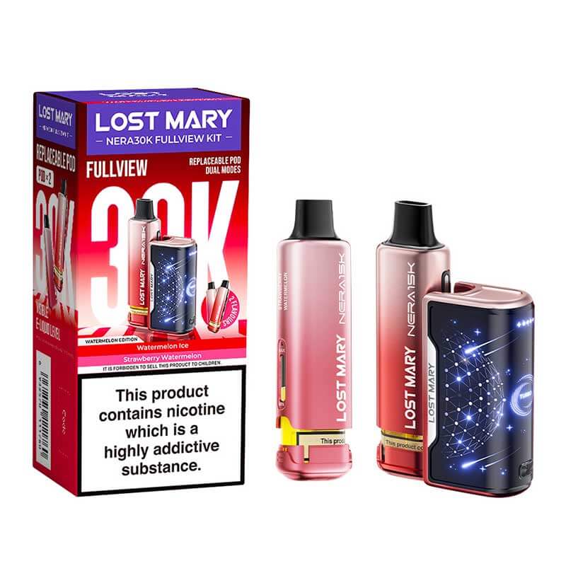 Lost Mary Nera30k Fullview Prefilled Pod Vape Kit